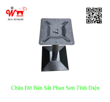 chân bàn đỡ bàn sắt phun sơn tĩnh điện