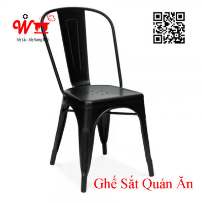 ghế sắt quán ăn