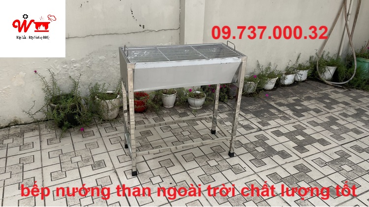 bếp nướng than ngoài trời chất lượng tốt