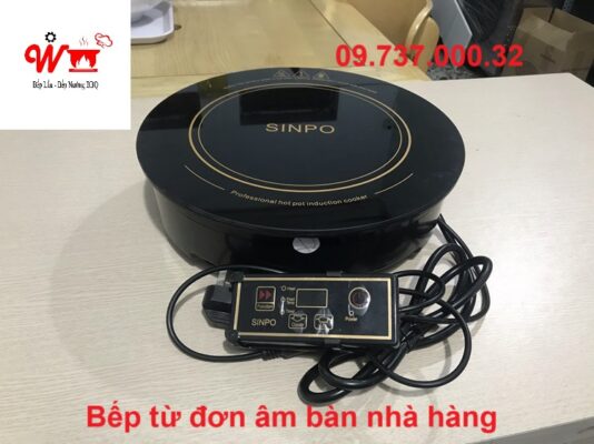 bếp từ đơn âm bàn nhà hàng