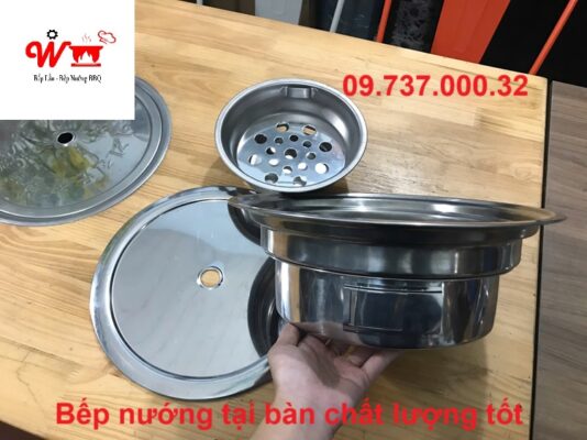 bếp nướng tại bàn chất lượng tốt