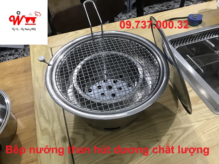 bếp nướng than hút dương chất lượng