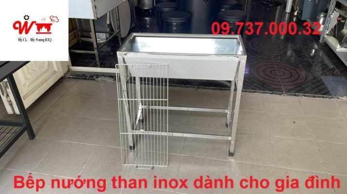 bếp nướng than inox dành cho gia đình