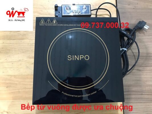 bếp từ vuông được ưa chuộng