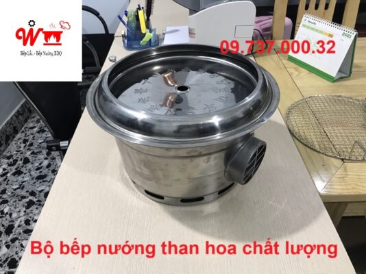 bộ bếp nướng than hoa chất lượng