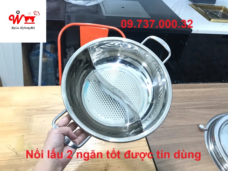 nồi lẩu 2 ngăn tốt được tin dùng