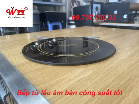 bếp từ lẩu âm bàn công suất tốt