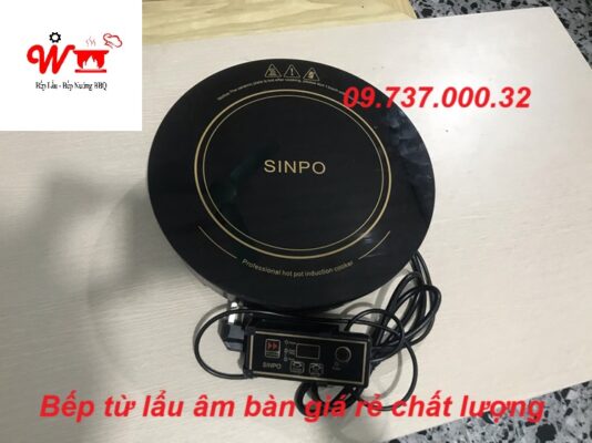 bếp từ lẩu âm bàn giá rẻ chất lượng