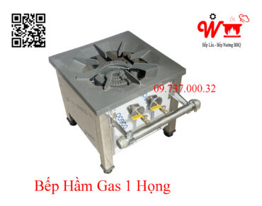 Bếp Hầm Gas 1 Họng