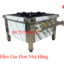 Bếp Hầm Gas Đơn nhà hàng