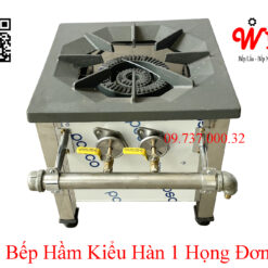 Bếp hầm kiểu hàn 1 họng đơn