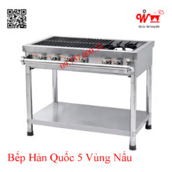 Bếp Hàn Quốc 5 vùng nấu