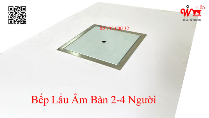 bếp lẩu âm bàn 2-4 người