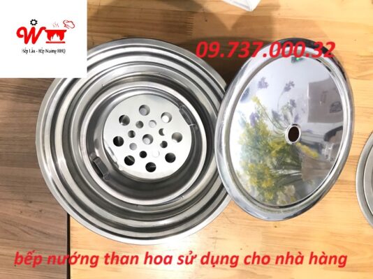 bếp nướng than hoa sử dụng cho nhà hàng