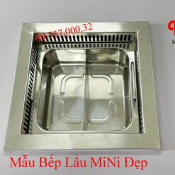 Mẫu bếp lẩu Mini đẹp