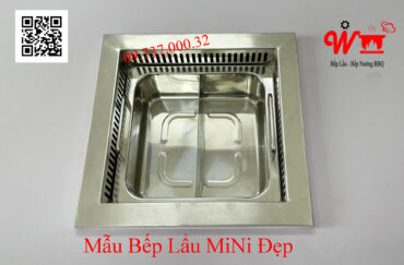 Mẫu bếp lẩu Mini đẹp