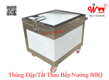 Thùng dập tắt than bếp nướng BBQ