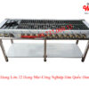 Bếp 1 họng lớn 12 họng nhỏ công nghiệp dùng Gas