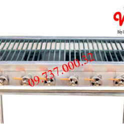 Bếp 6 họng nhỏ dùng Gas