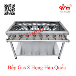 Bếp Gas 8 họng Hàn Quốc