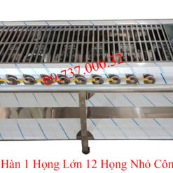 Bếp Gas Hàn 1 họng lớn 12 họng nhỏ công nghiệp