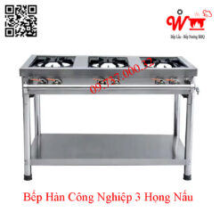 Bếp Hàn công nghiệp 3 họng nấu