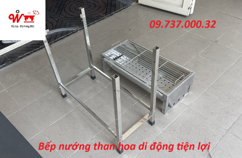 bếp nướng than hoa di động tiện lợi