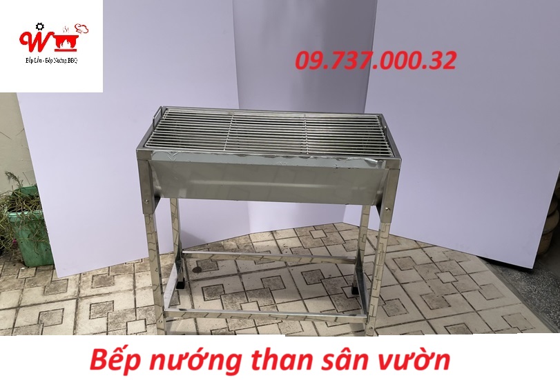 bếp nướng than sân vườn