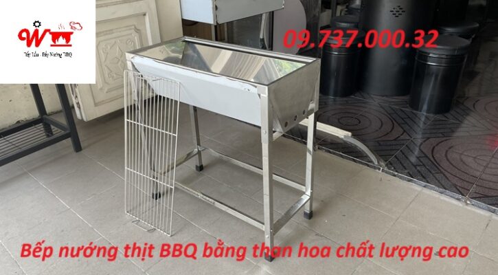 bếp nướng thịt BBQ bằng than hoa chất lượng cao