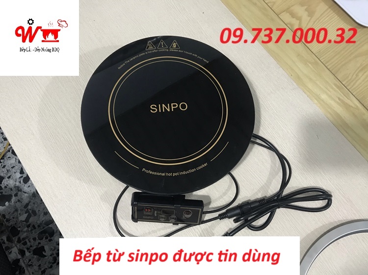 bếp từ sinpo được tin dùng