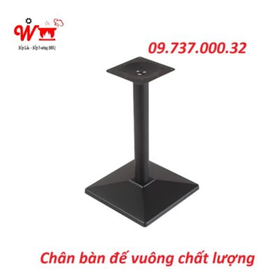 chân bàn đế vuông chất lượng