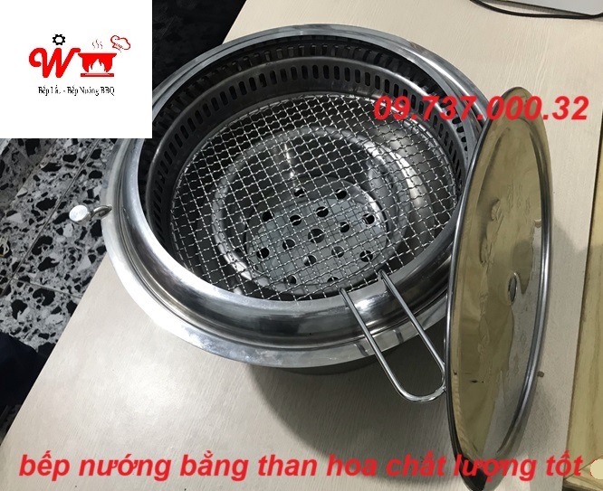 bếp nướng bằng than hoa chất lượng tốt