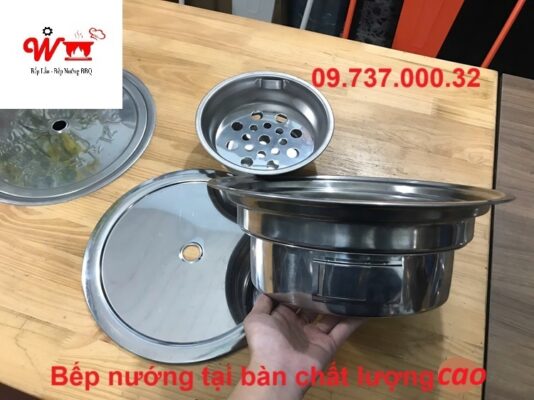 bếp nướng tại bàn chất lượng cao