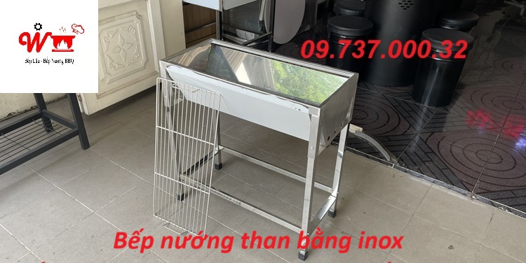 bếp nướng than bằng inox