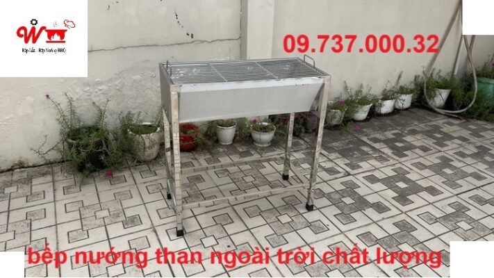 bếp nướng than ngoài trời chất lượng