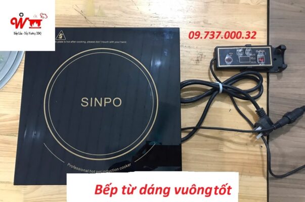 bếp từ dáng vuông tốt