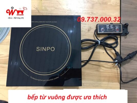 bếp từ vuông được ưa thích