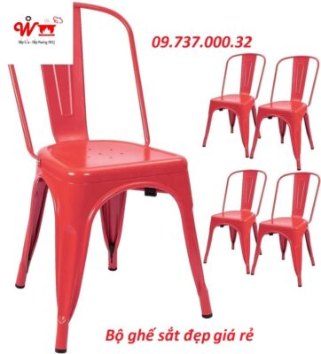 bộ ghế sắt đẹp giá rẻ