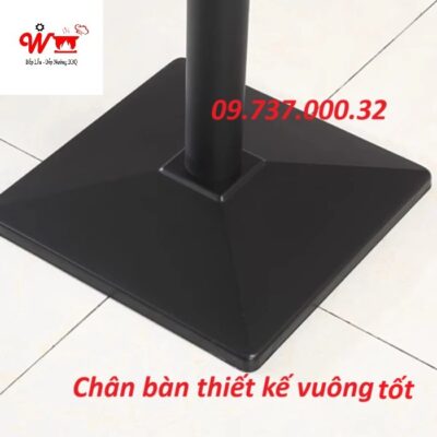 chân bàn thiết kế vuông tốt