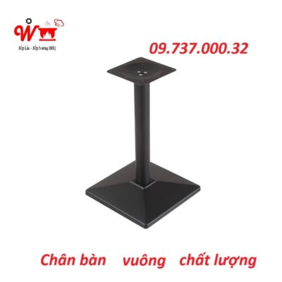 chân bàn vuông chất lượng