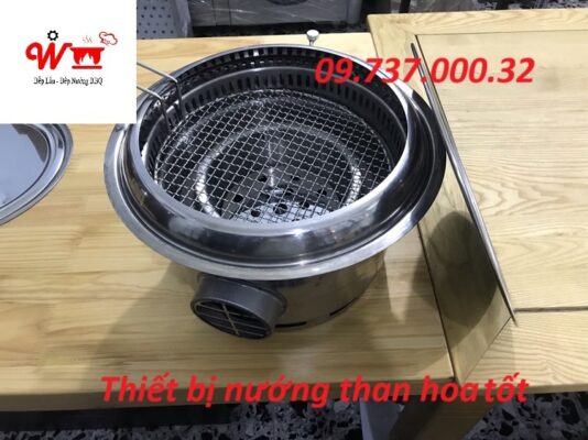 thiết bị nướng than hoa tốt