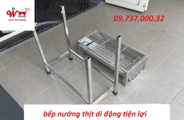 bếp nướng thịt bbq di động tiện lợi