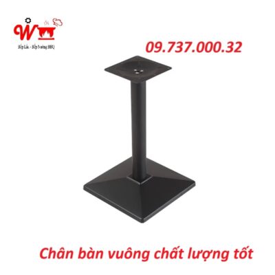 chân bàn vuông chất lượng tốt