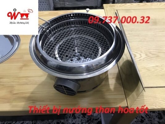 thiết bị bếp nướng bằng than tốt