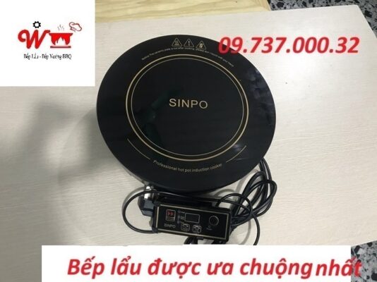 bếp âm bàn tròn được ưa chuộng