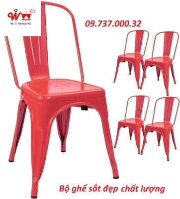 bộ loại ghế sắt đẹp xịn chất lượng cao