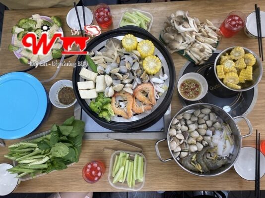 nồi lẩu hơi cho nhà hàng lẩu tốt
