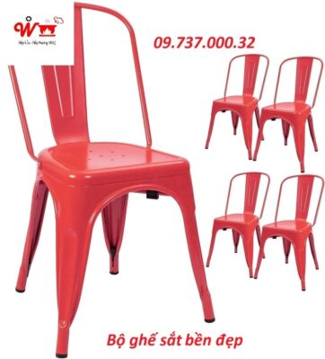 bộ ghế sắt bền tốt
