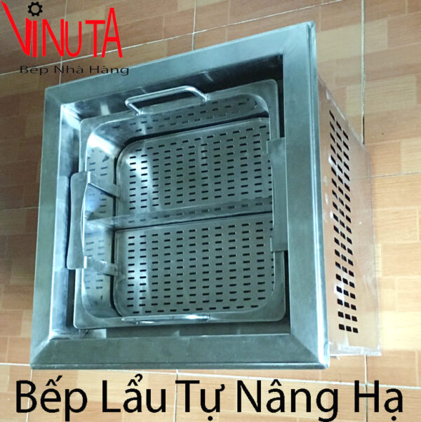 Nồi lẩu thang máy trung hoa nhà hàng - Ảnh 4