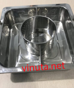 Nồi Lẩu Inox 3 Ngăn